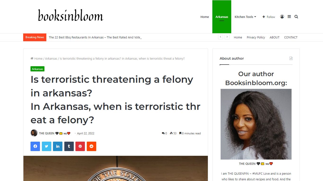 Is terroristic threatening a felony in arkansas? In Arkansas, when is ...